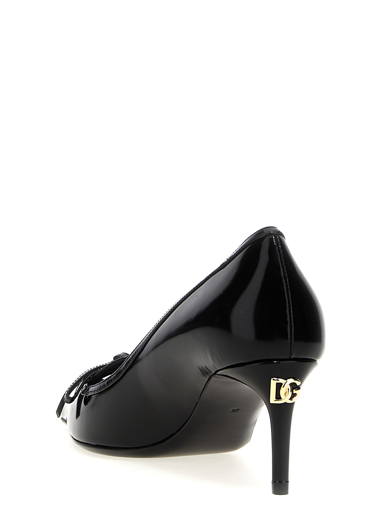 This Mid-Heel Pumps Heels by Dolce & Gabbana for women in calfskin leather black presents a effortlessly chic silhouette from the Women's Calfskin Leather Mid-Heel Pumps Heels collection, featuring a effortlessly chic mid-heel and effortlessly chic .