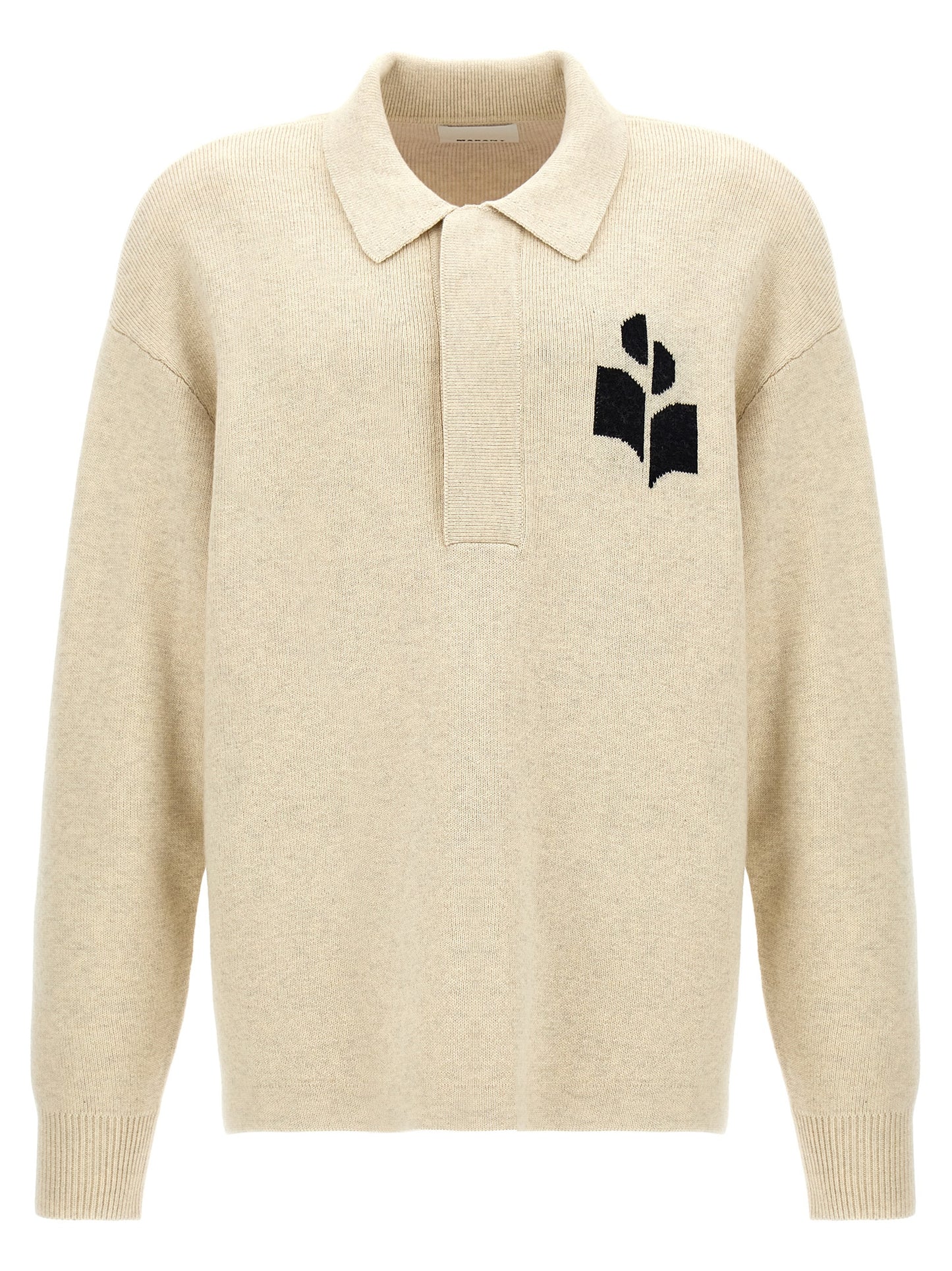 Cardigan by Isabel Marant for men in polyamide polyester viscose & cotton gray & jacquard features a nuanced silhouette with a refined and nuanced detailing for a sophisticated look.