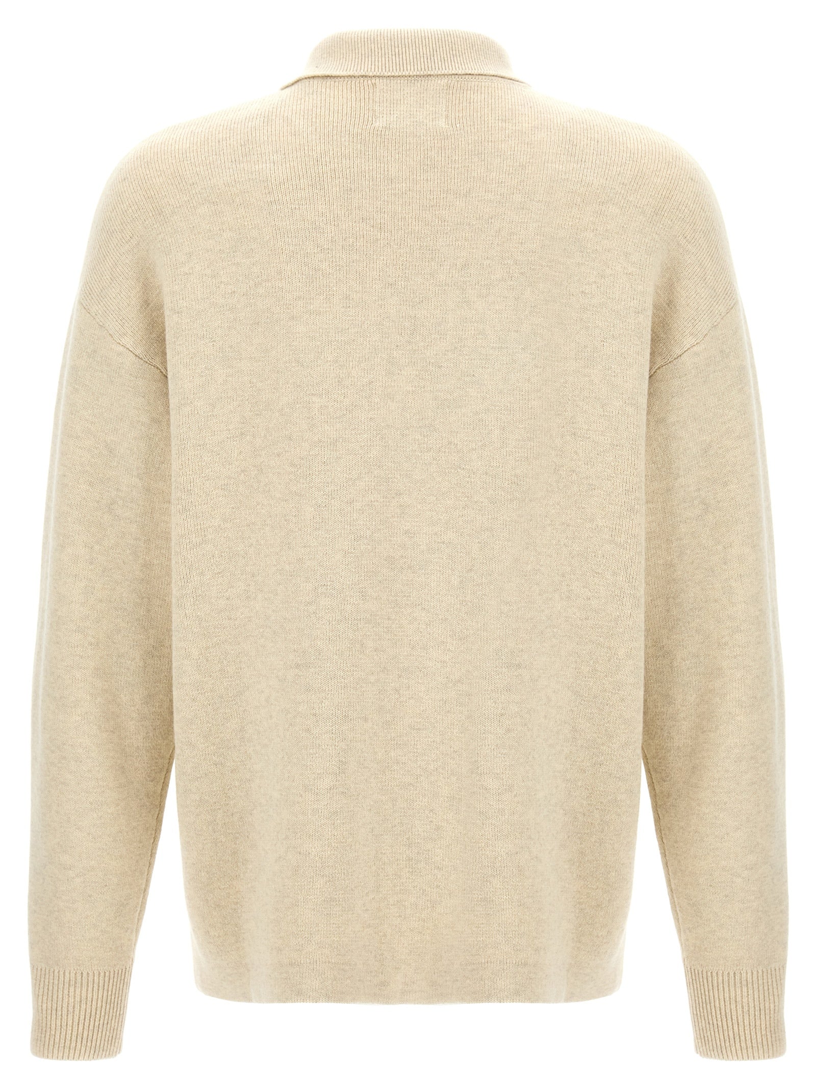 Cardigan by Isabel Marant for men in polyamide polyester viscose & cotton gray & jacquard features a dramatic silhouette, showcasing a sophisticated and dramatic detail for a timeless, premium look.