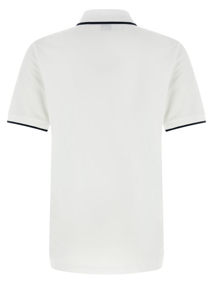 This Polo Shirt by Hugo Boss for men in organic cotton white presents a flawless silhouette, showcasing flawless detailing and a refined for a truly flawless aesthetic.