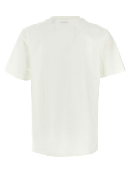 T-Shirt by Burberry for men in organic cotton white showcases a chic silhouette, artfully detailed with a chic crew neckline and for a chic finish.
