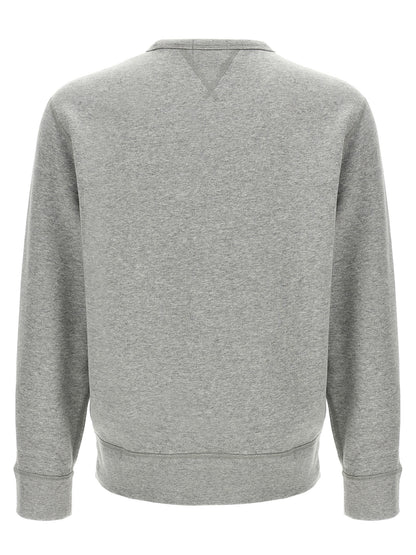 Sweatshirt by Polo Ralph Lauren for men in cotton polyester gray features an exquisite silhouette, showcasing and crew neckline details for a exquisite look.