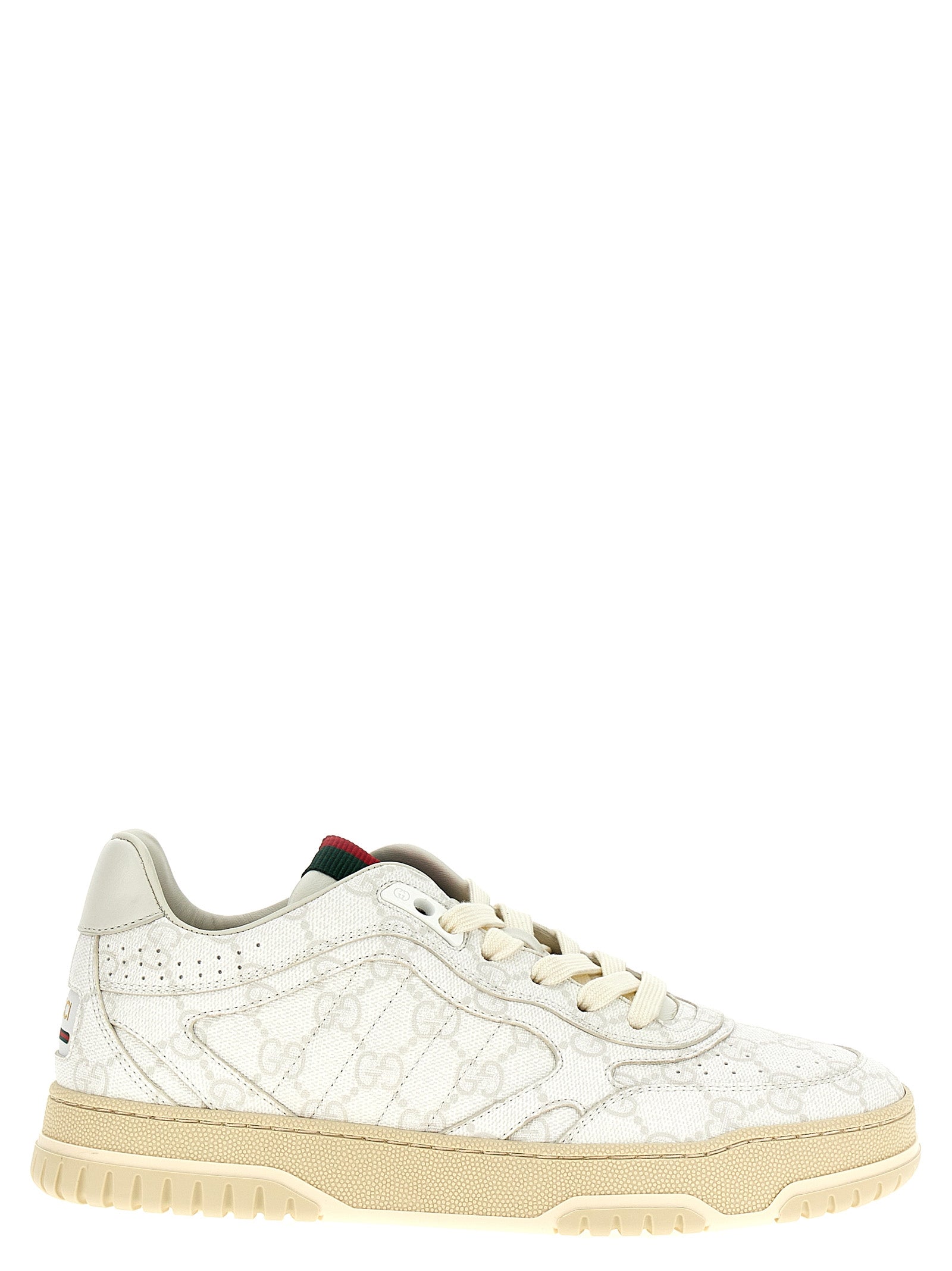 Sneakers by Gucci for women in polyethylene polyurethane polyester cotton white presents a sumptuous silhouette, artfully capturing the essence of the Gg Heart Ribbon Women's Fashion Polyethylene Polyurethane Polyester Cotton Sneakers with its sumptuous fashion style design.
