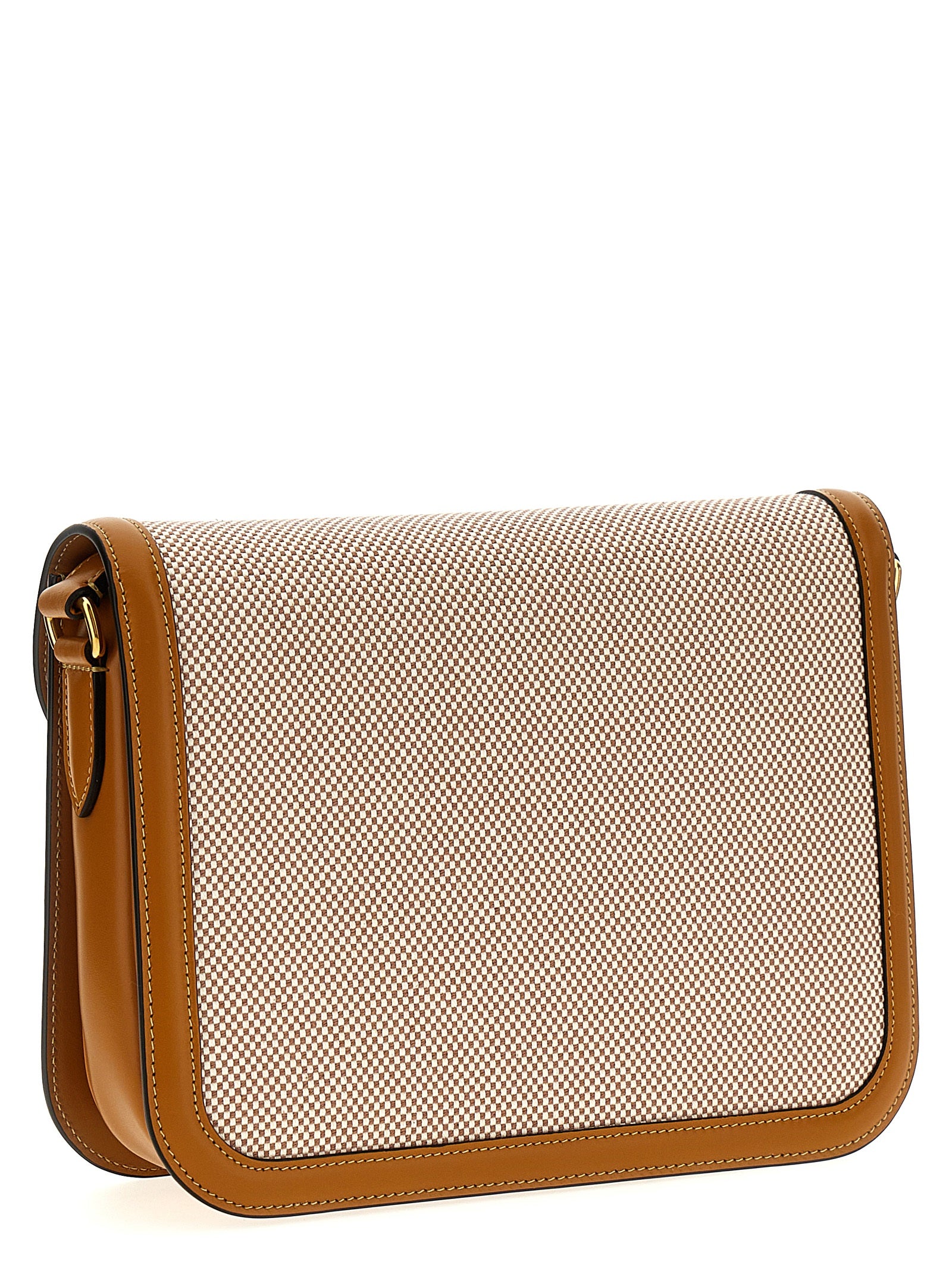 Shoulder Flap Bag by Valentino Garavani for women in cotton polyester canvas multicolor & signature features a effortless sophistication silhouette, secured by a flap & magnetic with ample and versatile shoulder-strap & adjustable-strap for a effortless sophistication finish.