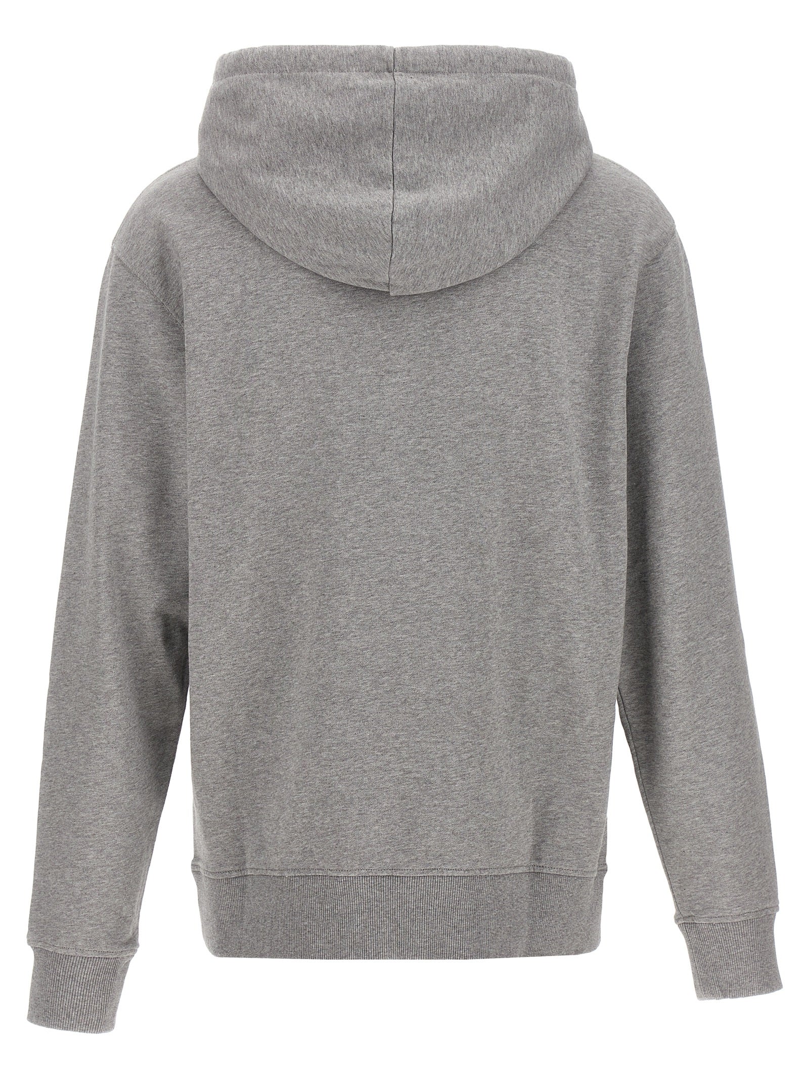 Sweatshirt Hoodie by J.W.Anderson for men in cotton gray showcases a city-ready silhouette, artfully detailed with a signature hooded neckline and for a city-ready finish.