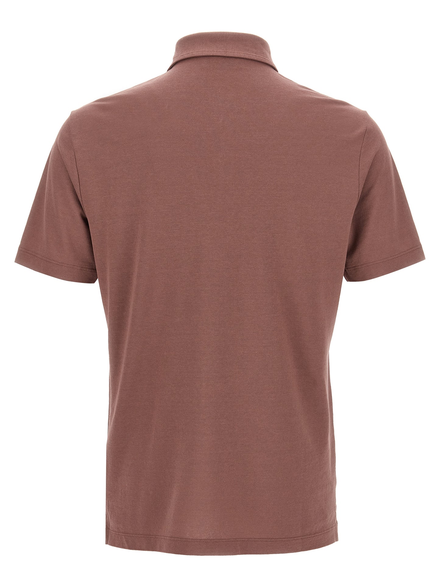 This Polo Shirt by ZANONE for men in cotton brown presents a flawless silhouette, showcasing flawless detailing and a refined for a truly flawless aesthetic.