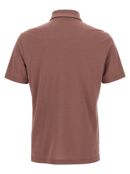 This Polo Shirt by ZANONE for men in cotton brown presents a flawless silhouette, showcasing flawless detailing and a refined for a truly flawless aesthetic.