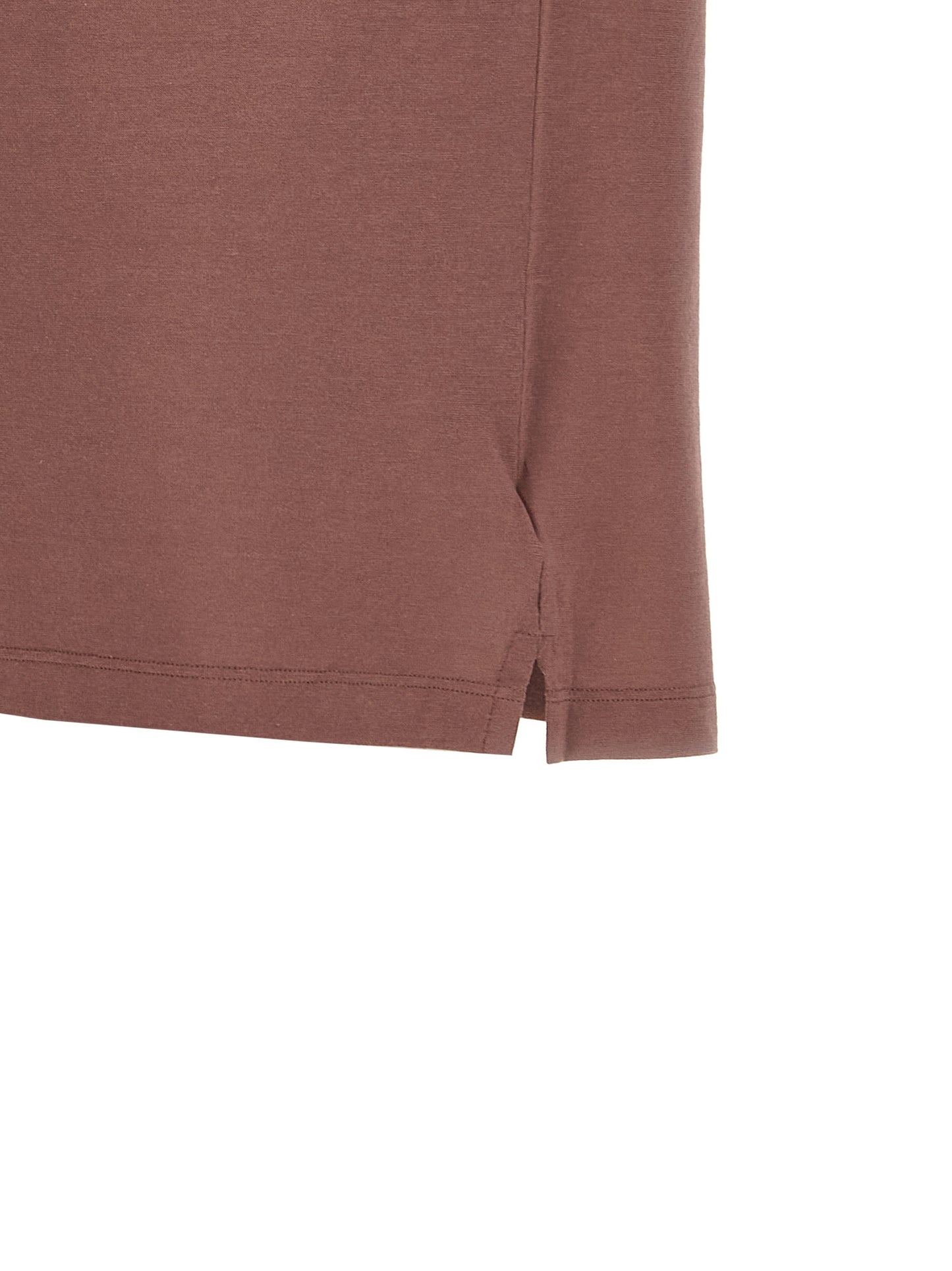 Polo Shirt by ZANONE for men in cotton brown features a eye catching silhouette, showcasing a refined and for a eye catching finish.