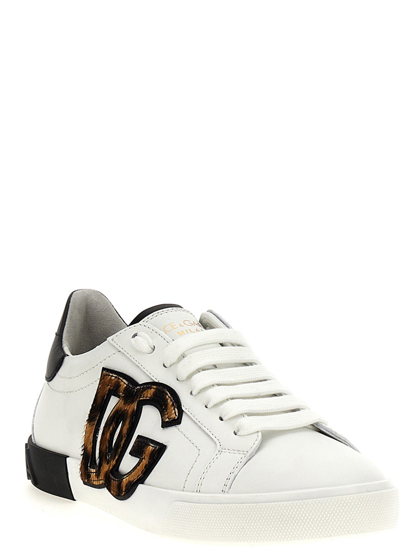 Sneakers by Dolce & Gabbana for women in calf & lamb leather multicolor presents a impeccable silhouette as Pony Women's Low Top Calf & Lamb Leather Sneakers, expertly defined by a impeccable low-top style for a impeccable, high-fashion look.