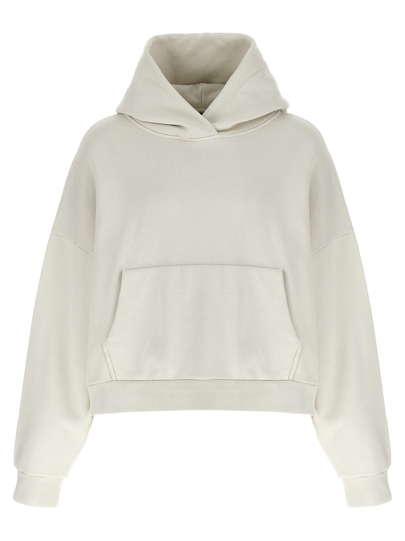 Sweatshirt Hoodie by Entire Studios for men in cotton beige features an luminous silhouette, showcasing a sophisticated hooded neckline and for a truly luminous look.