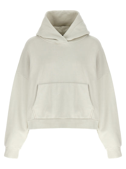 Sweatshirt Hoodie by Entire Studios for men in cotton beige features an luminous silhouette, showcasing a sophisticated hooded neckline and for a truly luminous look.
