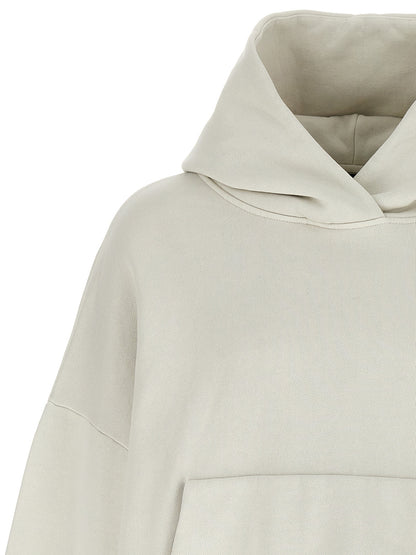 Sweatshirt Hoodie by Entire Studios for men in cotton beige features an avant-garde silhouette, showcasing a sophisticated and detail for a truly avant-garde finish.