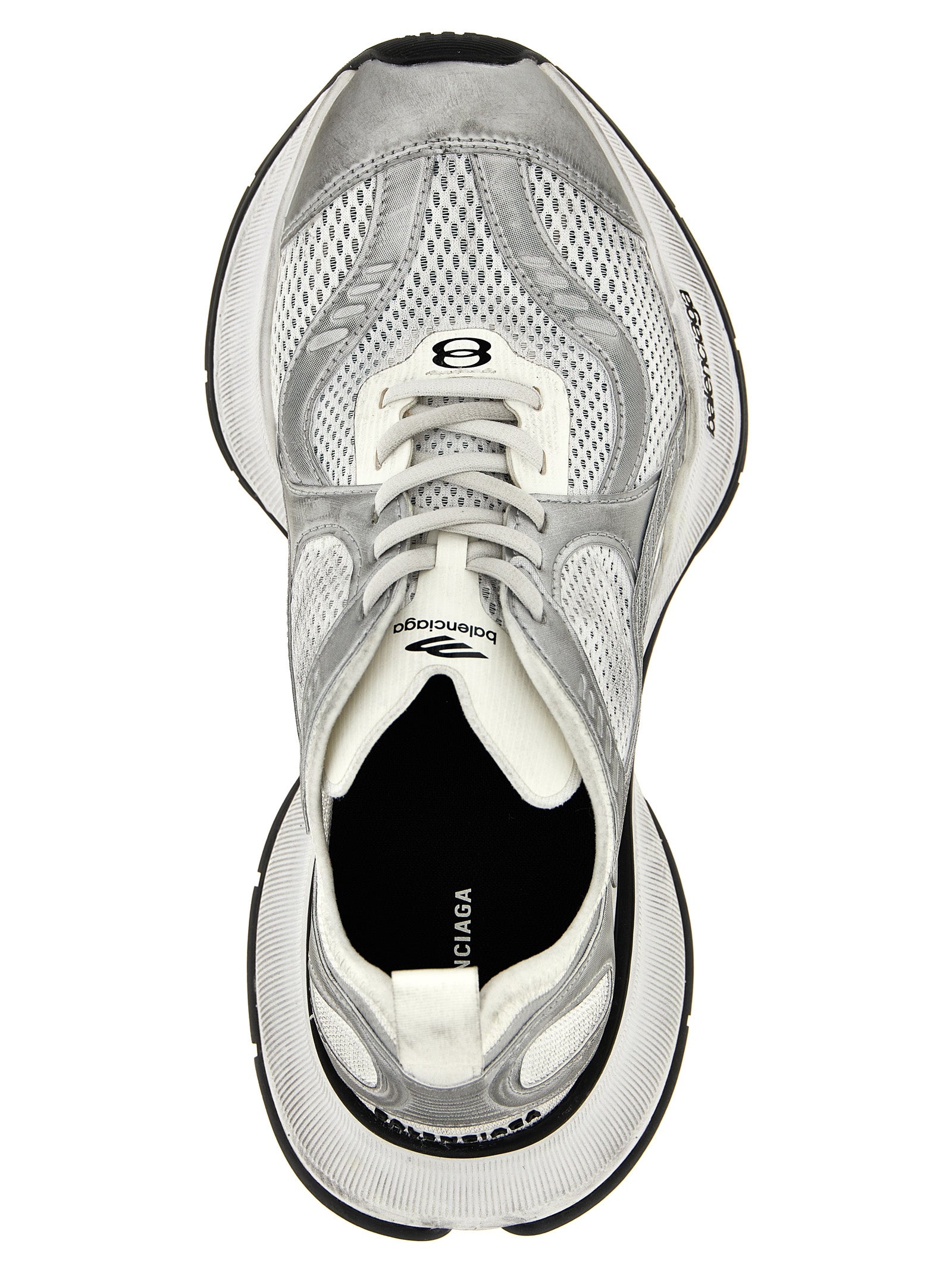 Athletic Sneakers by Balenciaga for women in tu polyester polyurethane & nylon gray features an effortless chic silhouette, showcasing the signature athletic style of the Women's Athletic TU Polyester Polyurethane & Nylon Sneakers collection with a truly effortless chic finish.