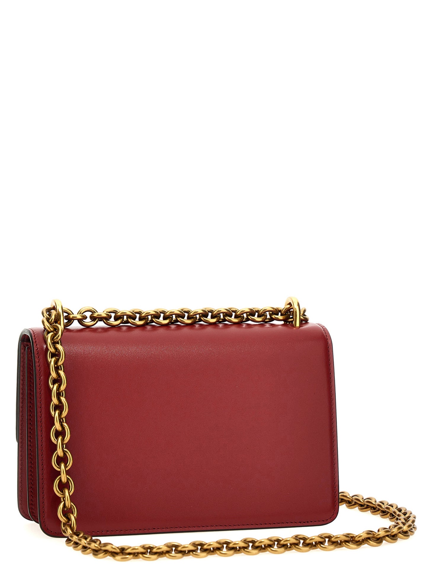 2-in-1 Shoulder & Crossbody Flap Bag by Valentino Garavani for women in calfskin leather multicolor, red & signature features a distinguished silhouette, showcasing a secure flap & magnetic and distinguished with versatile crossbody-strap & shoulder-strap for a distinguished finish.