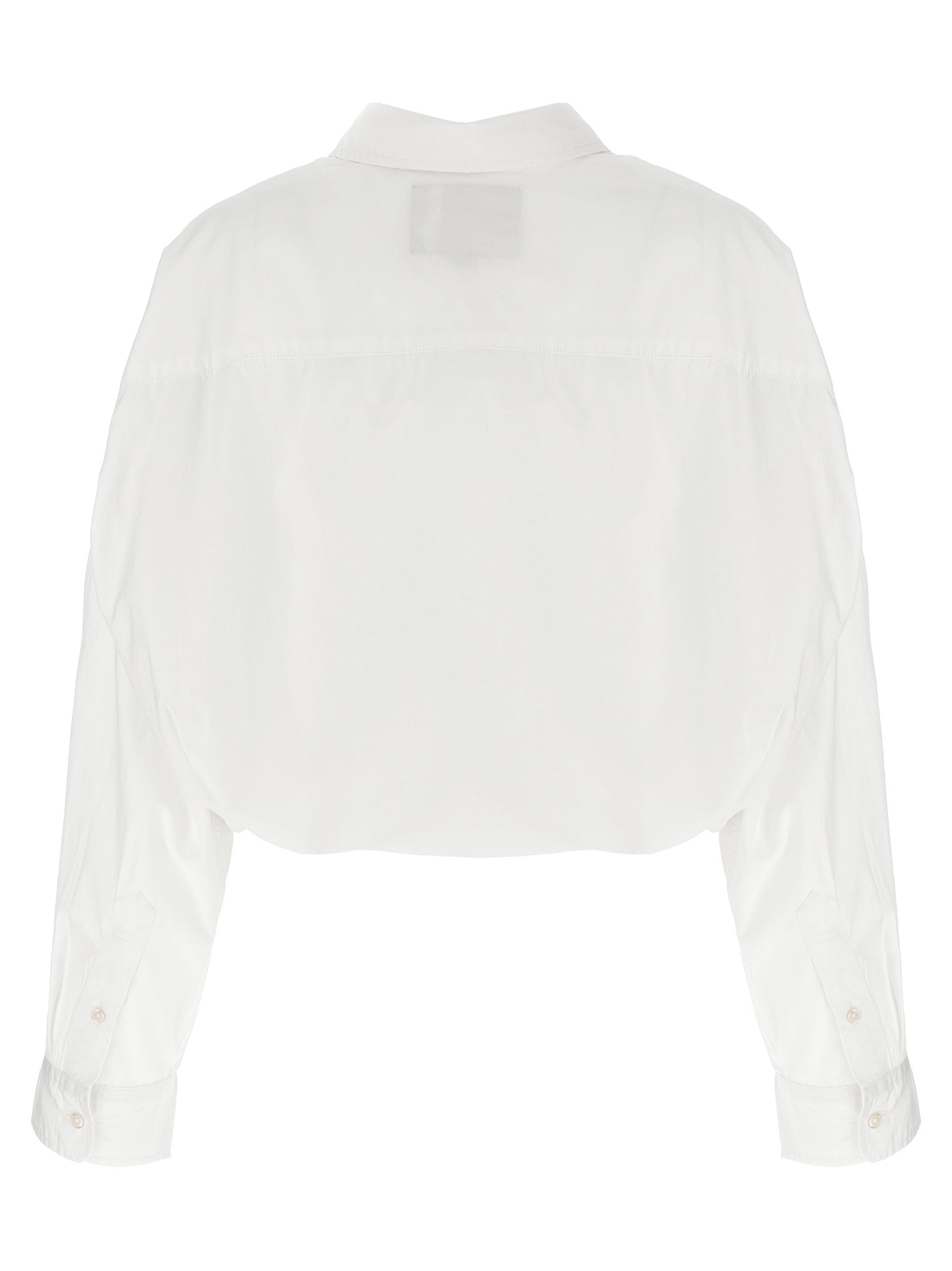 Blouse by R13 for women in cotton white presents a discerning silhouette, showcasing a sophisticated and for a truly discerning finish.