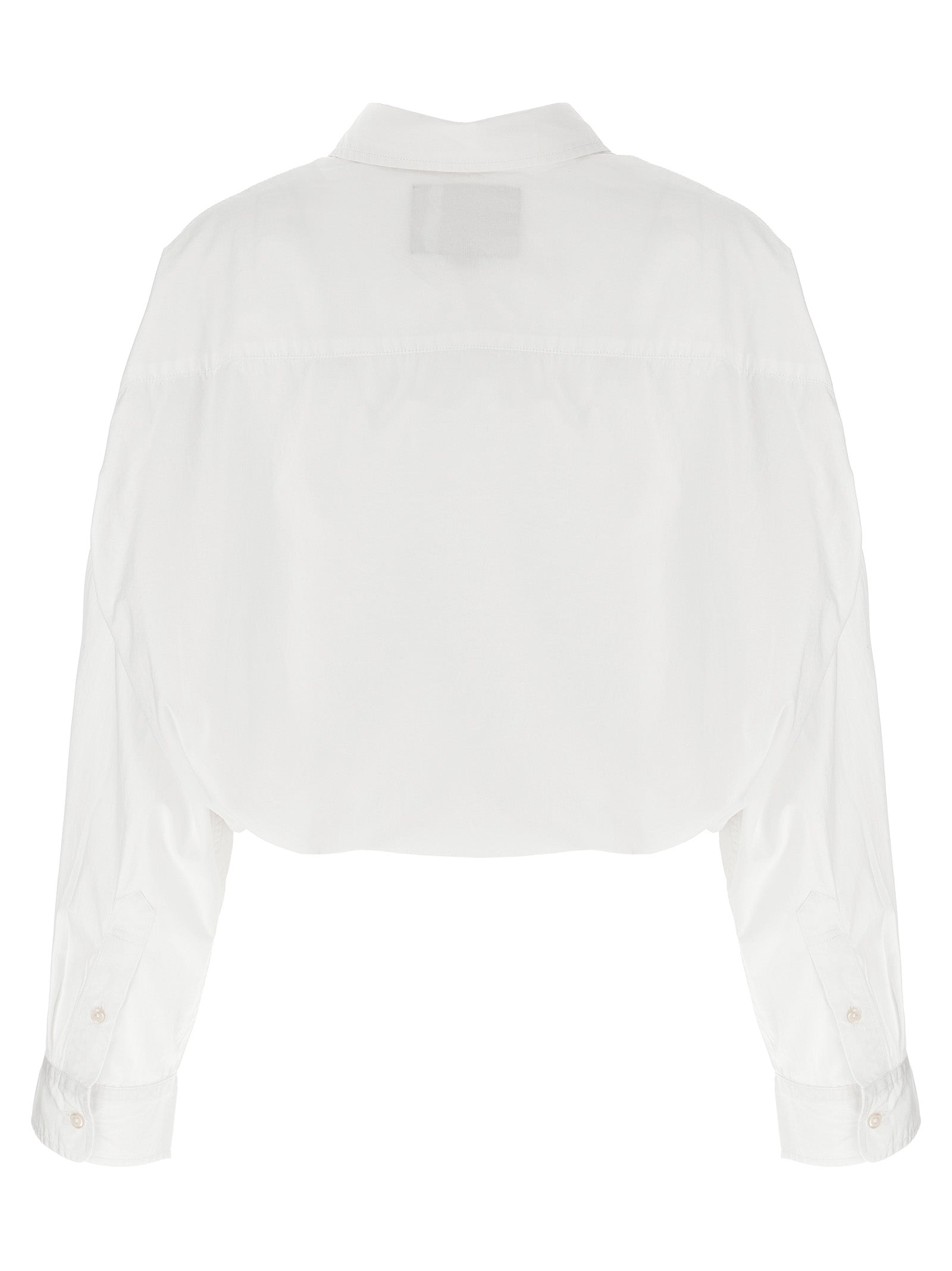 Blouse by R13 for women in cotton white presents a discerning silhouette, showcasing a sophisticated and for a truly discerning finish.