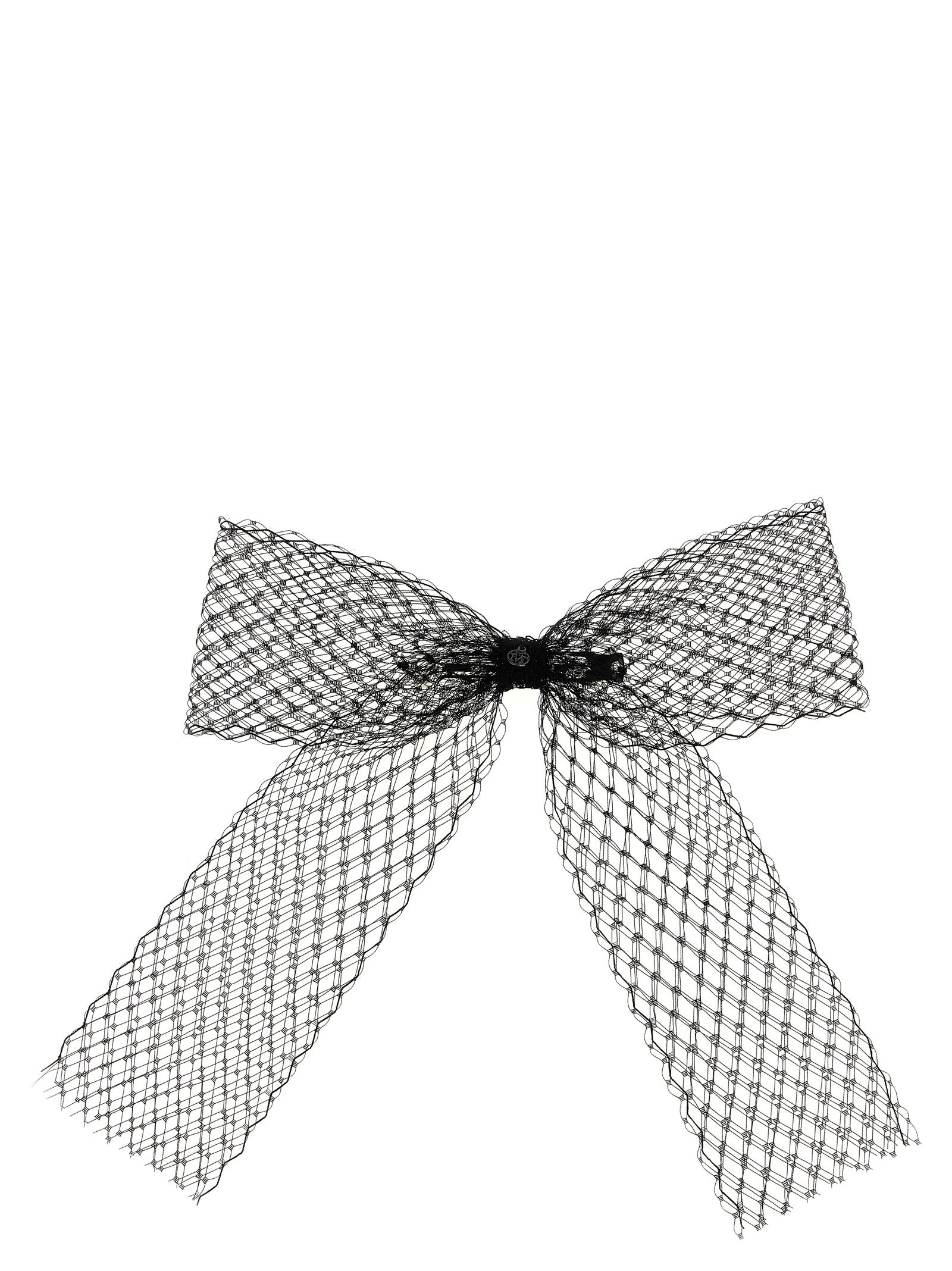 Hair Pin by Maison Michel for women in denim cotton black features an exquisite silhouette, showcasing the exquisite design of the Polyester Hair Pin with a exquisite finish.