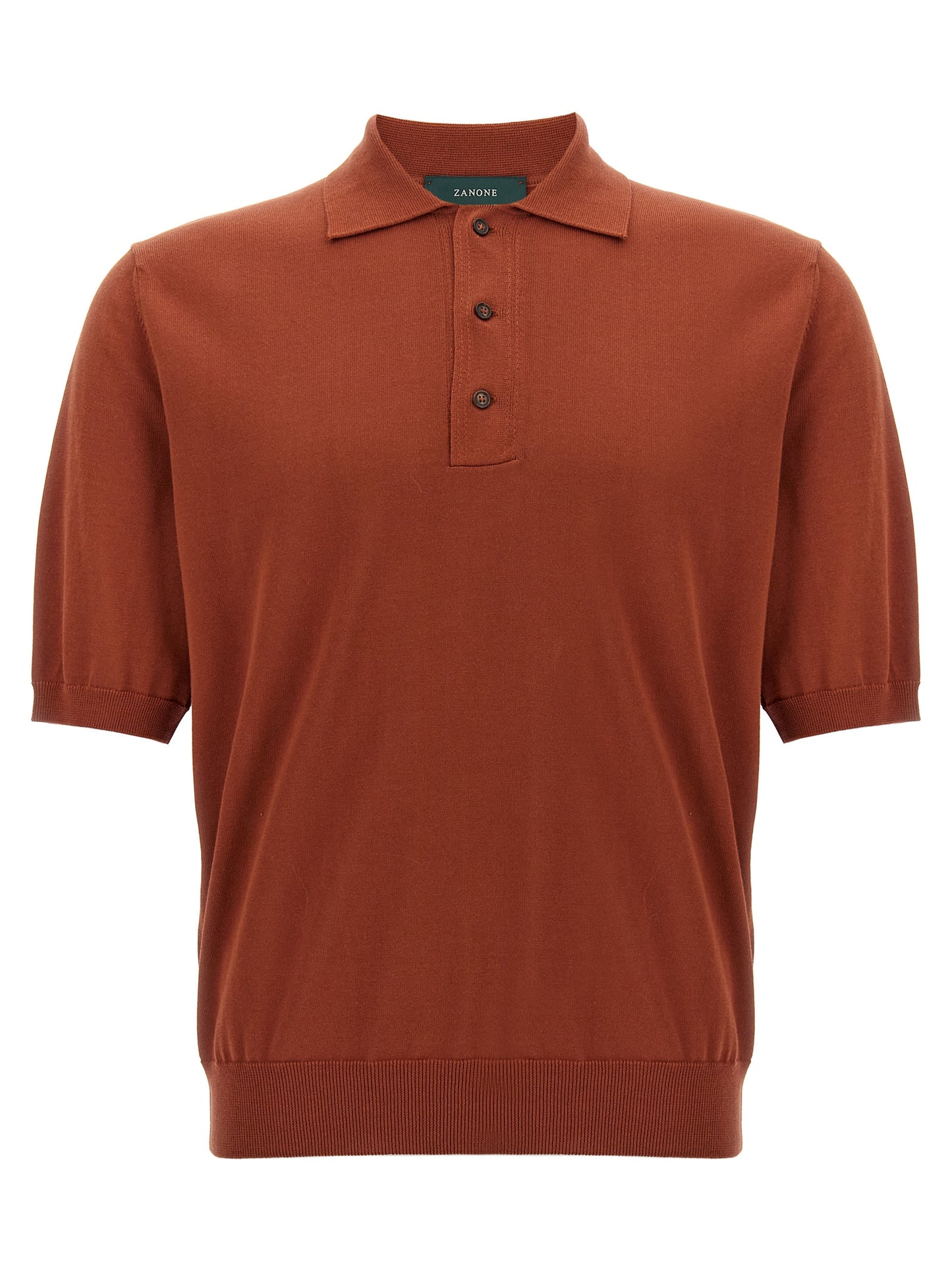 Polo Shirt by ZANONE for men in cotton multicolor & red features a eye catching silhouette, showcasing a refined and for a eye catching finish.