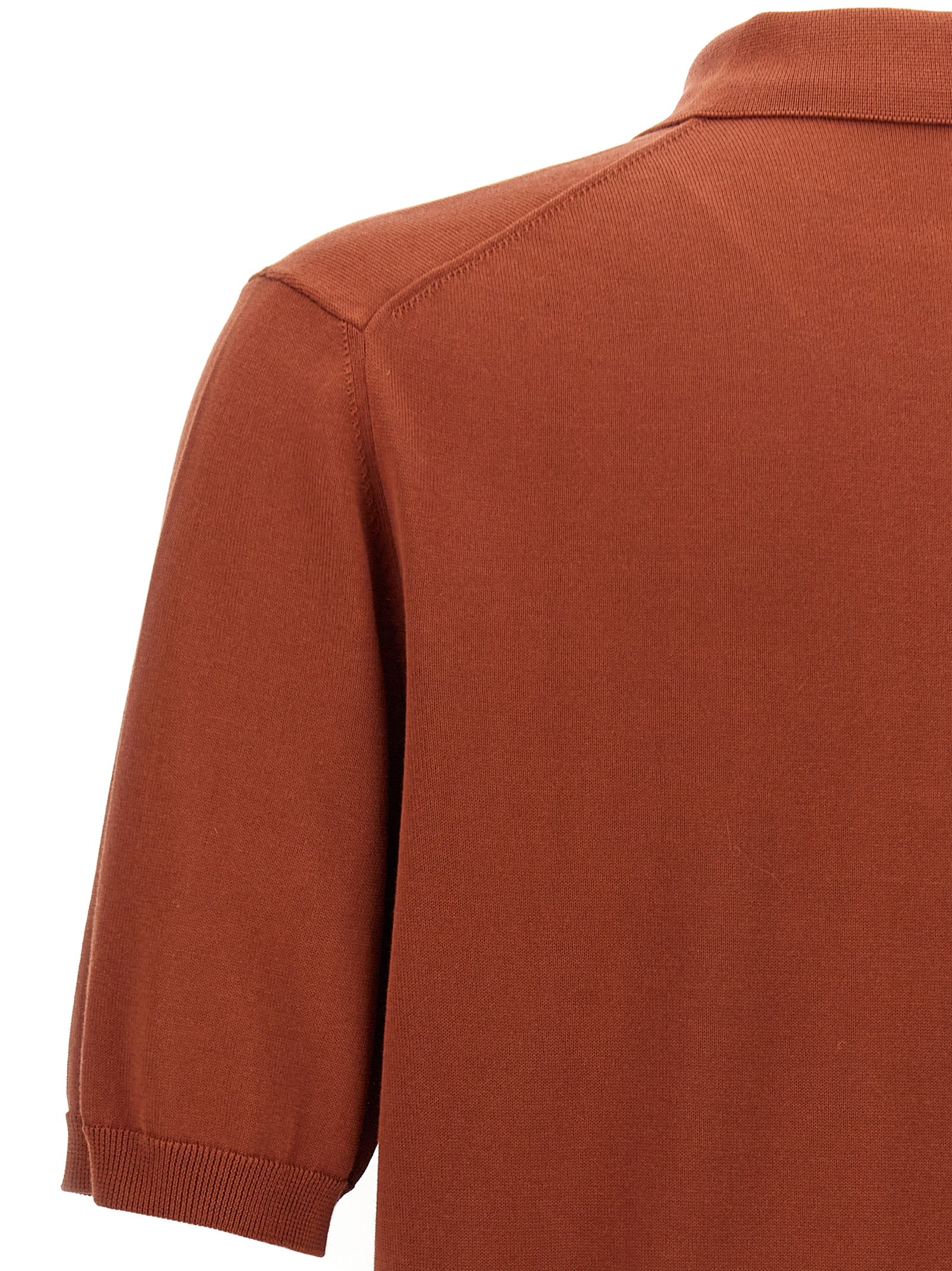 This Polo Shirt by ZANONE for men in cotton multicolor & red presents a flawless silhouette, showcasing flawless detailing and a refined for a truly flawless aesthetic.
