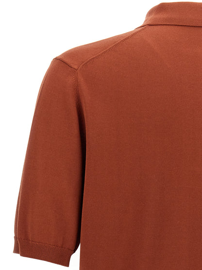This Polo Shirt by ZANONE for men in cotton multicolor & red presents a flawless silhouette, showcasing flawless detailing and a refined for a truly flawless aesthetic.