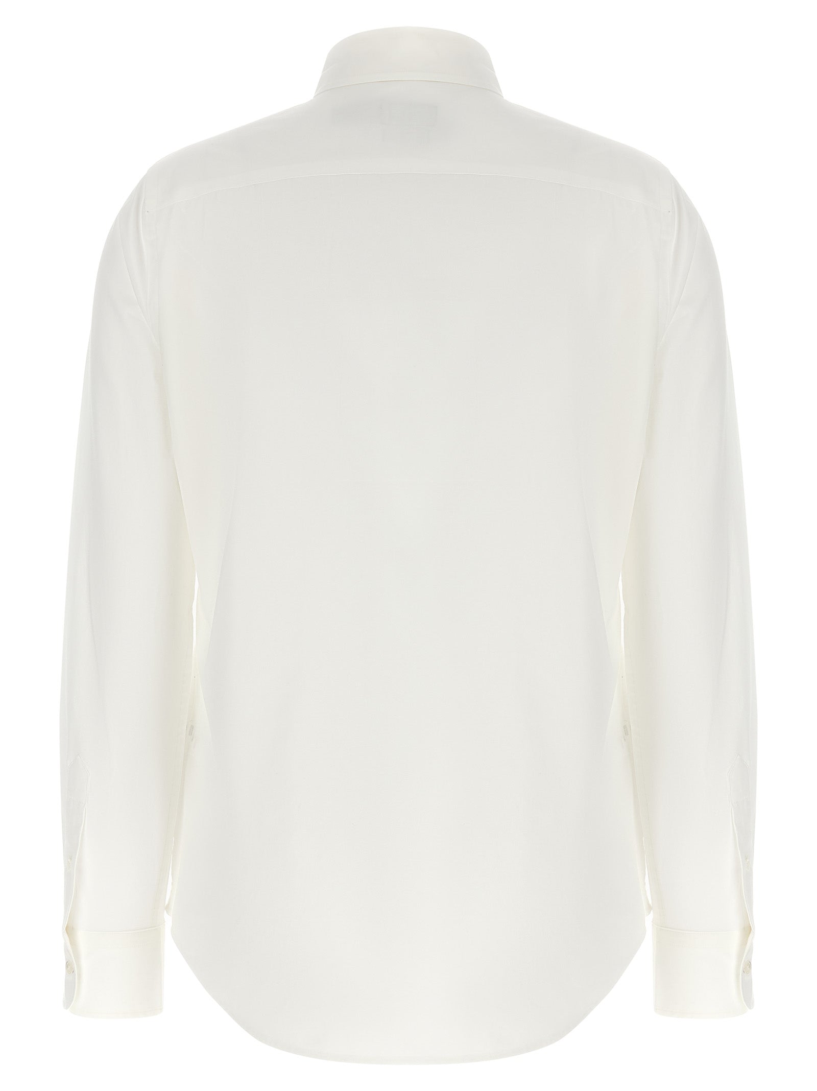 Blouse by Polo Ralph Lauren for women in stretch cotton pearl, white & signature presents a discerning silhouette, showcasing a sophisticated and for a truly discerning finish.