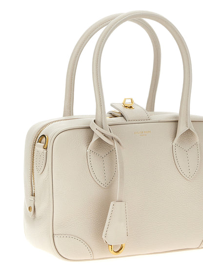 Handbag by Golden Goose for women in viscose & synthetic fur white features a refined silhouette, showcasing a secure zipper, organized , and versatile shoulder-strap, adjustable-strap & handle for a refined finish.