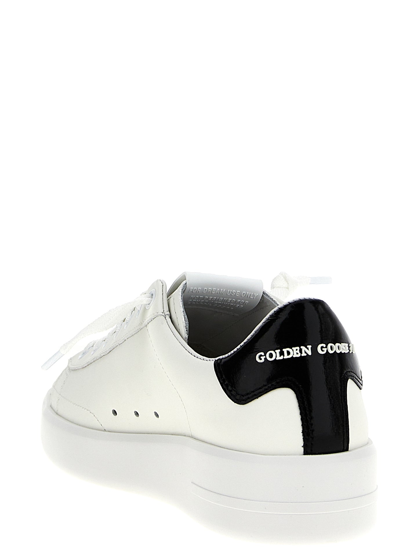 Sneakers by Golden Goose for women in bos taurus patent cowhide leather black & signature features an fashionable silhouette, showcasing the premium Icons Star Women's Low Top Bos Taurus Patent Cowhide Leather Sneakers in a fashionable low-top style that offers a fashionable finish for refined style.