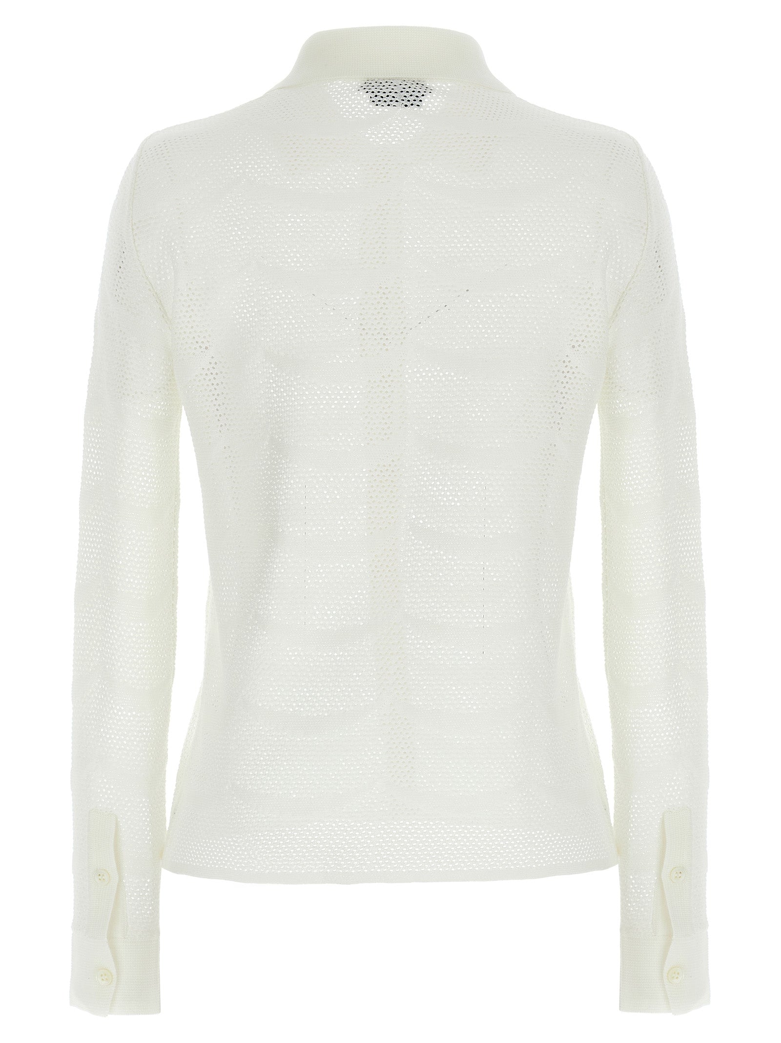 Cardigan by Tom Ford for women in silk cotton canvas white features a nuanced silhouette with a refined and nuanced detailing for a sophisticated look.
