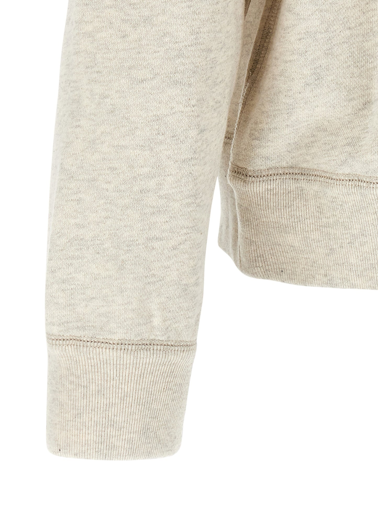 Sweatshirt by Isabel Marant for men in polyester cotton velvet gray features an magnificent silhouette, showcasing a sophisticated and detail for a truly magnificent finish.