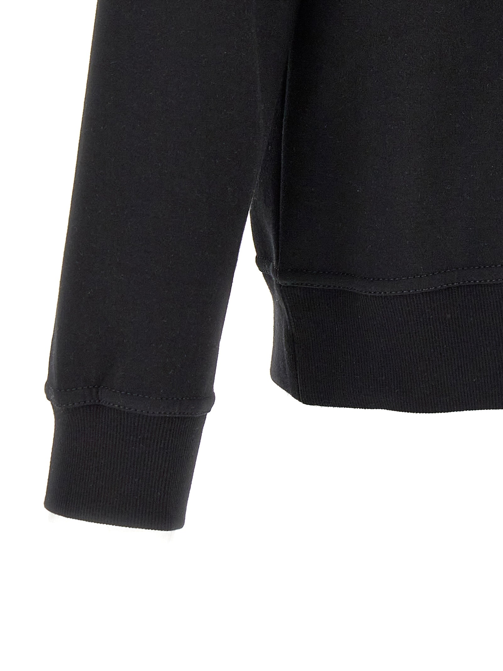 Sweatshirt Hoodie by Brunello Cucinelli for men in plush polyamide cotton & silk black features a authentic silhouette, showcasing a sophisticated and authentic detail for a refined finish.