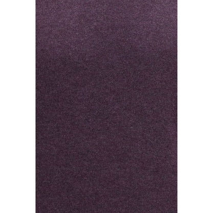 Sweater by Brunello Cucinelli for men in cashmere & capra leather purple & patterned showcases a discreet silhouette, finished with a discreet crew neckline and for a discreet look.