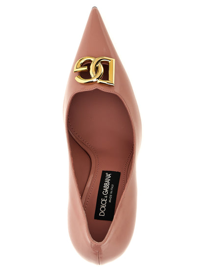 This High-Heel Stiletto Pumps Heels by Dolce & Gabbana for women in calfskin leather multicolor & pink presents a effortlessly chic silhouette from the Women's Calfskin Leather High-Heel Stiletto Pumps Heels collection, featuring a effortlessly chic stiletto high-heel and effortlessly chic pointed toe style.