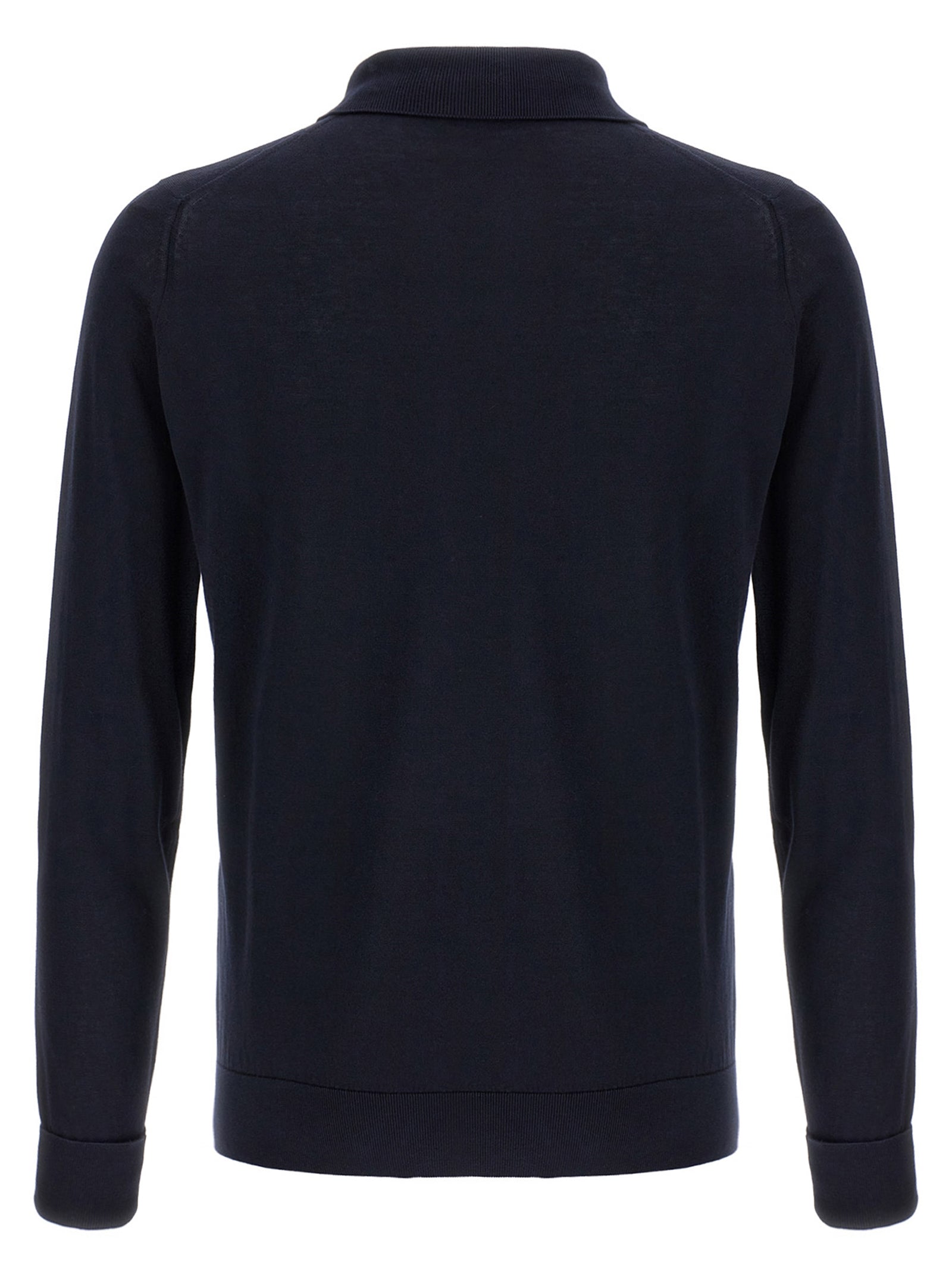 Polo Shirt by JOHN SMEDLEY for men in cotton blue presents a distinguished silhouette, showcasing a sophisticated and distinguished for a truly distinguished finish.