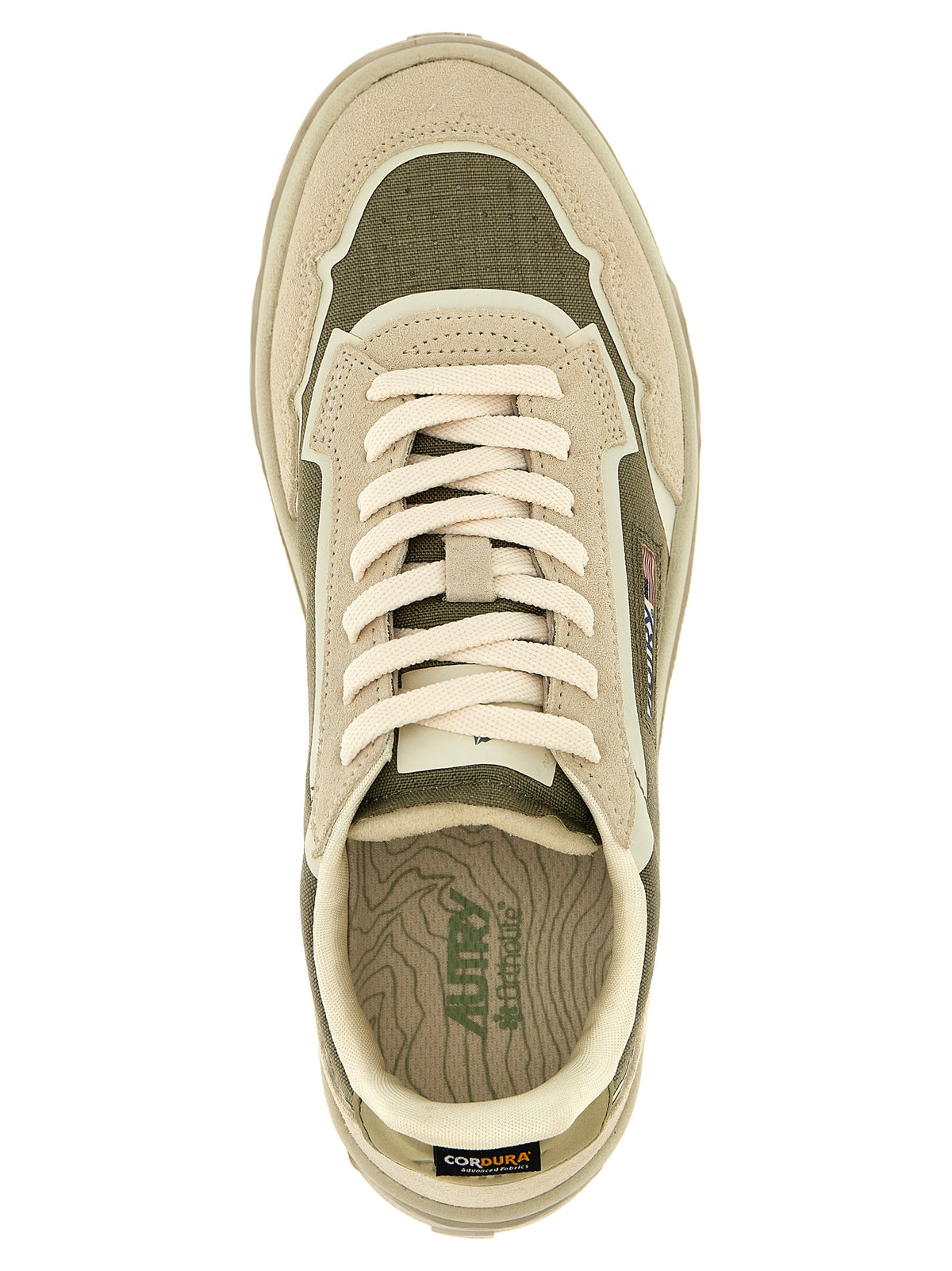 Autry Multicolor Nylon Low Top Sneakers