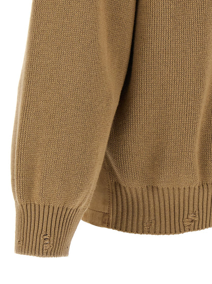 This Jacket by Golden Goose for men in bos taurus nubuck cowhide leather & wool beige showcases a magnificent silhouette, meticulously crafted with a distinctive and functional pockets for a magnificent finish.