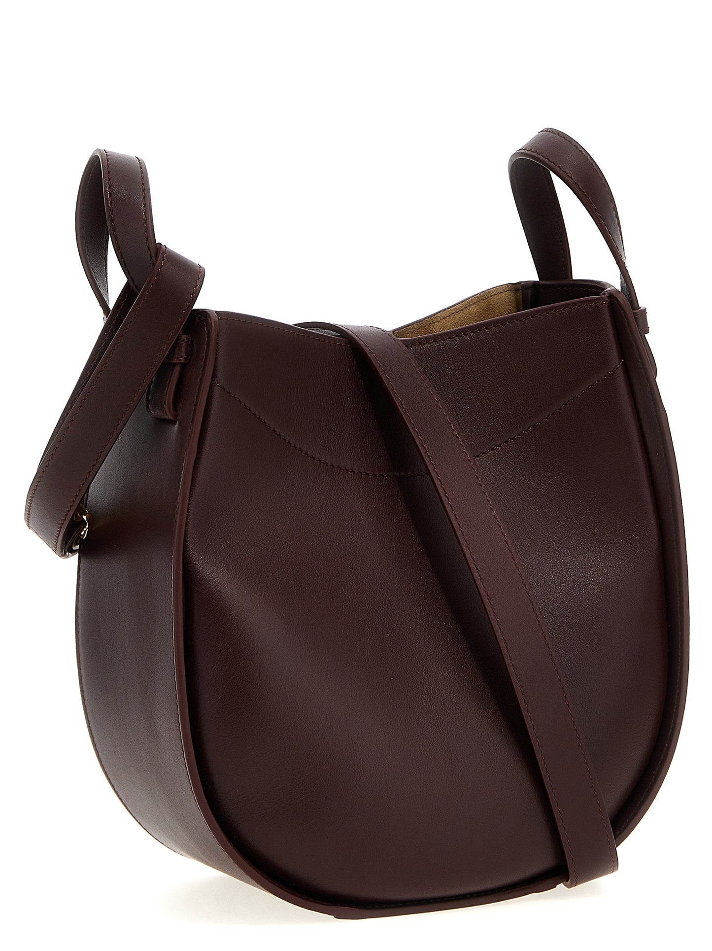 Crossbody Handbag by Loewe for women in calfskin leather bordeaux features an versatile silhouette, showcasing a secure zipper & magnetic and versatile with versatile crossbody-strap, shoulder-strap & adjustable-strap for a versatile finish.