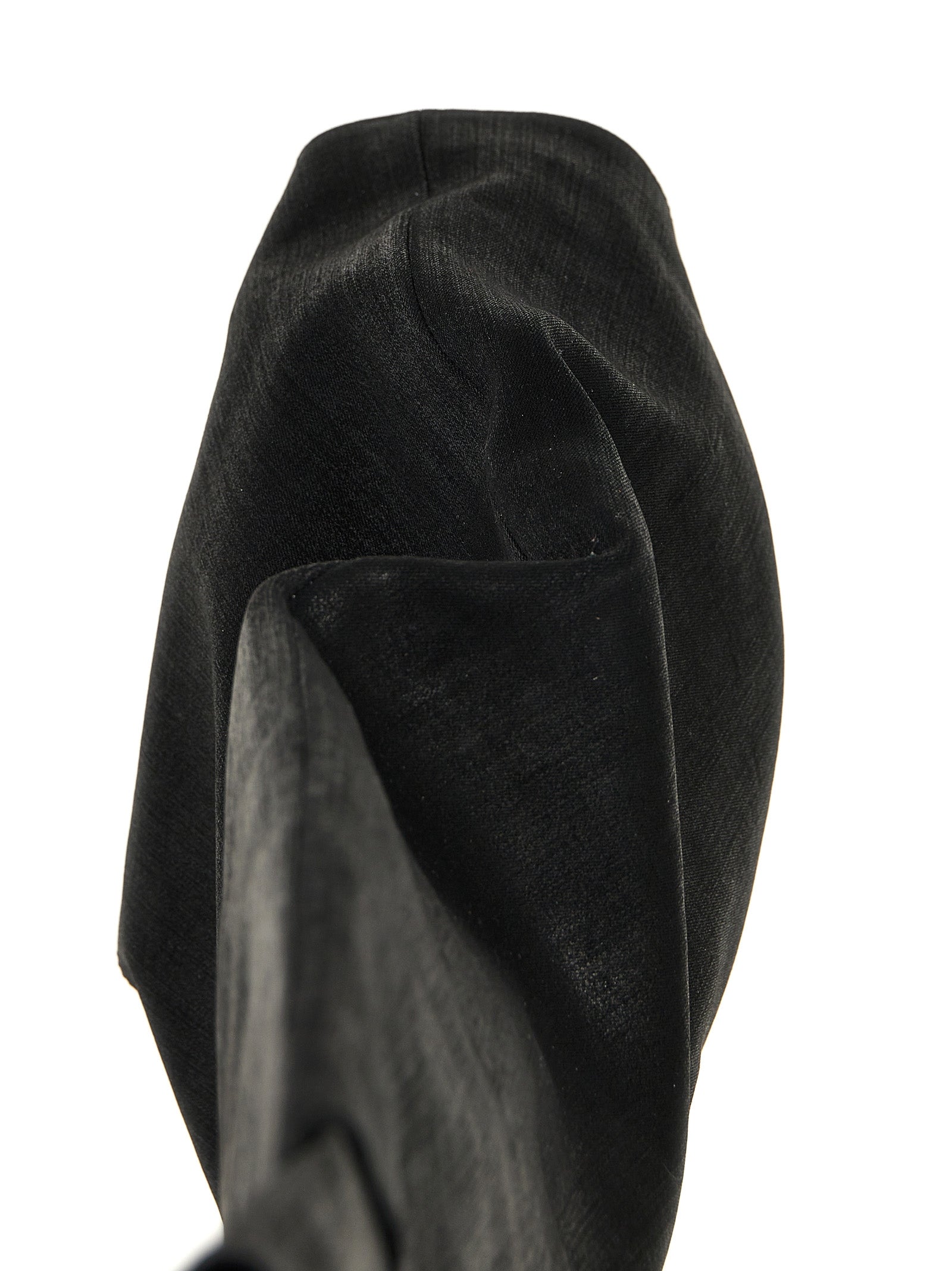Over-The-Knee Boots by DRKSHDW for women in polyester denim cotton black showcases a ergonomic silhouette from the Women's Polyester Denim Cotton Over-The-Knee Boots collection, featuring a ergonomic and a ergonomic .
