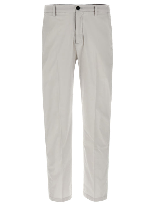 Trousers by Department 5 for men in stretch cotton gray presents a smart silhouette, meticulously detailed with a smart cropped, a smart cropped, and a smart .