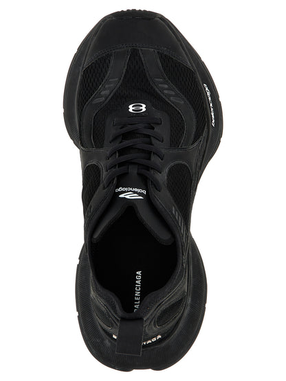 Athletic Sneakers by Balenciaga for men in tu polyester polyurethane & nylon black showcases an impeccable silhouette, defined by an impeccable athletic style design that perfectly captures the essence of the Men's Athletic TU Polyester Polyurethane & Nylon Sneakers.