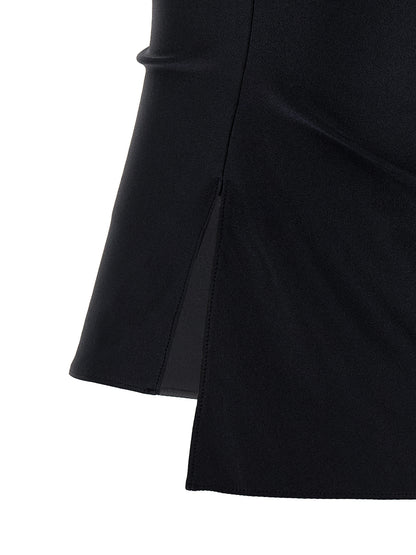 Tank Top by Coperni for women in stretch polyamide black & floral showcases a sublime silhouette, with and details for a sublime finish.