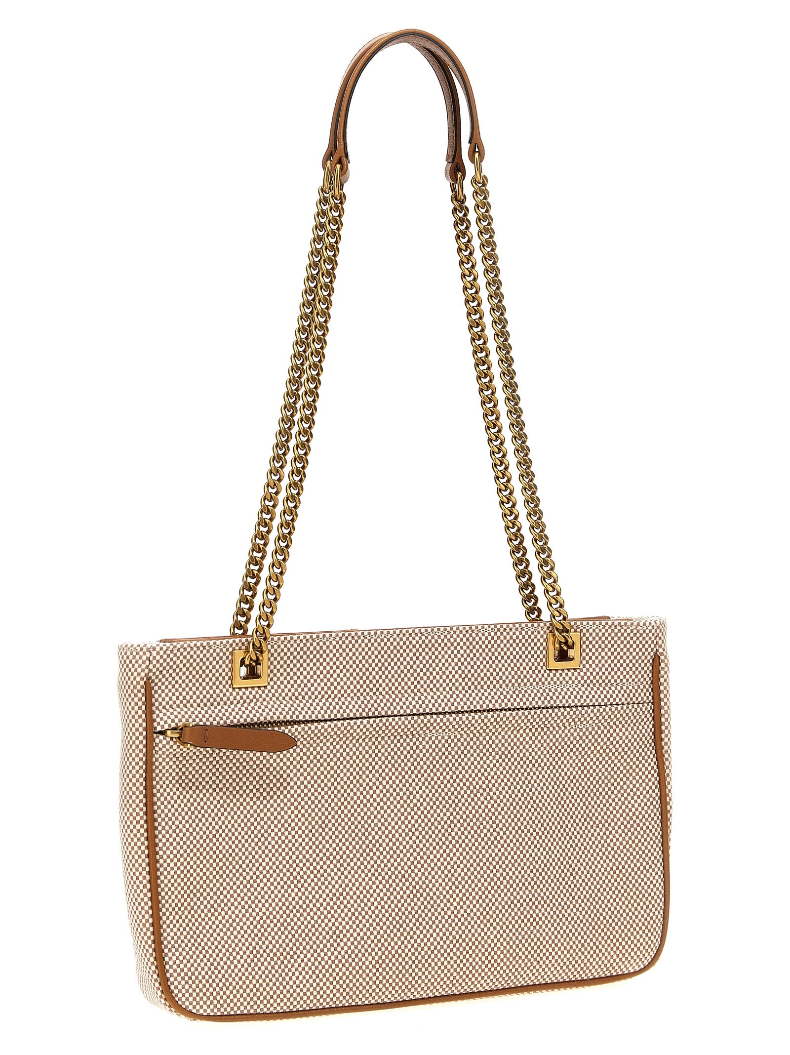 Small Shopper Tote Bag by Valentino Garavani for women in cotton polyester canvas beige & signature showcases a statuesque Viva Superstar V Logo Cotton Polyester Canvas Small Shopper Tote Bag design, featuring a secure zipper, ample , and versatile handle for a statuesque finish.