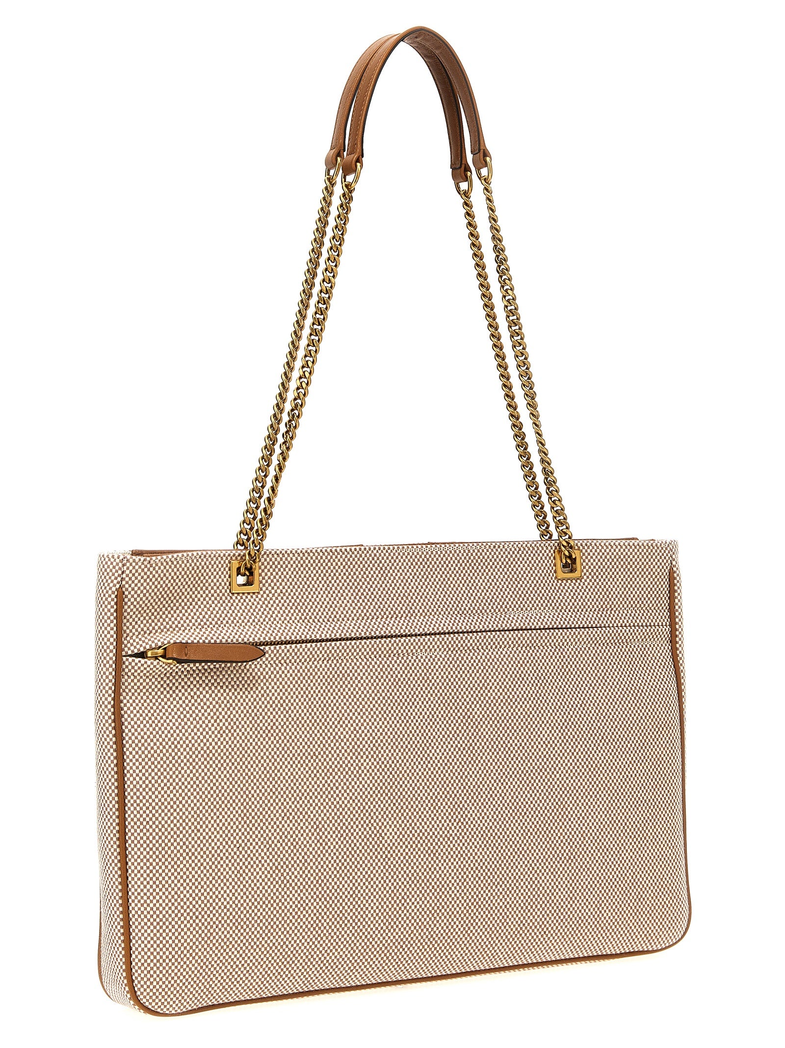 Medium Shopper Tote Bag by Valentino Garavani for women in stretch cotton modal canvas beige & signature features a jet-set Viva Superstar V Logo Stretch Cotton Modal Canvas Medium Shopper Tote Bag design, complete with a secure zipper, ample , and versatile handle for a jet-set look.