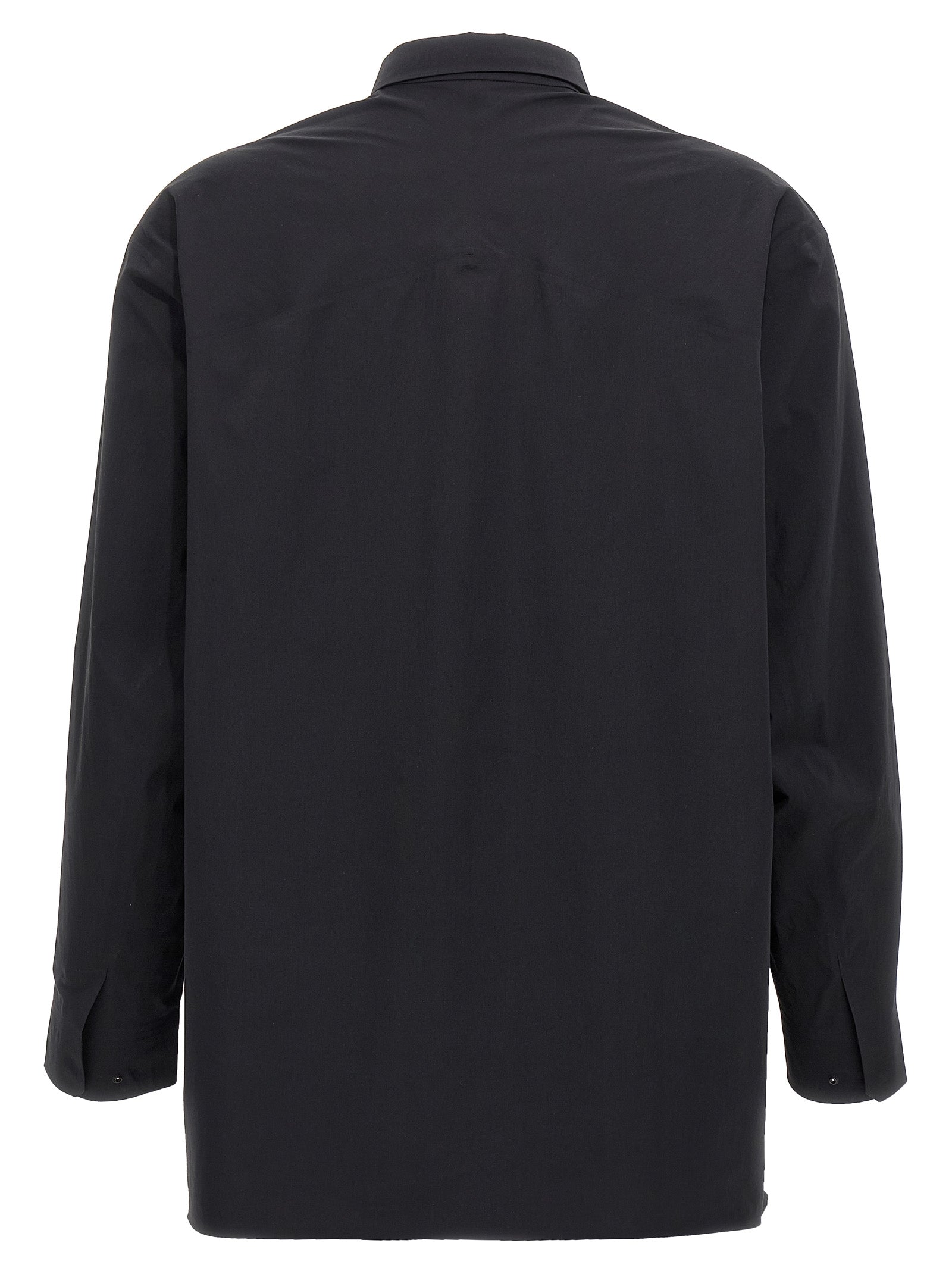 Blouse by Arc'teryx Veilance for women in stretch nylon black, featuring a nuanced and nuanced for a sophisticated finish.