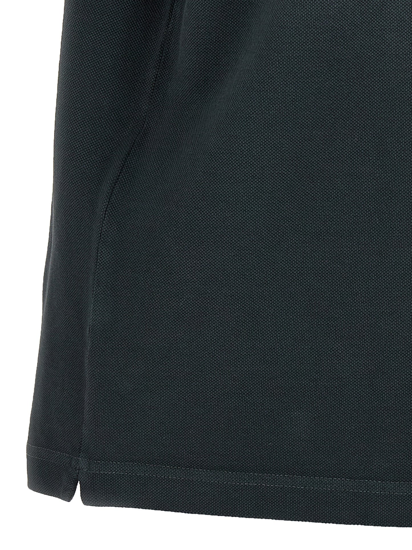 Polo Shirt by Alexander McQueen for men in velvet cotton gradient & gray presents a crisp silhouette, artfully detailed with a crisp and crisp .