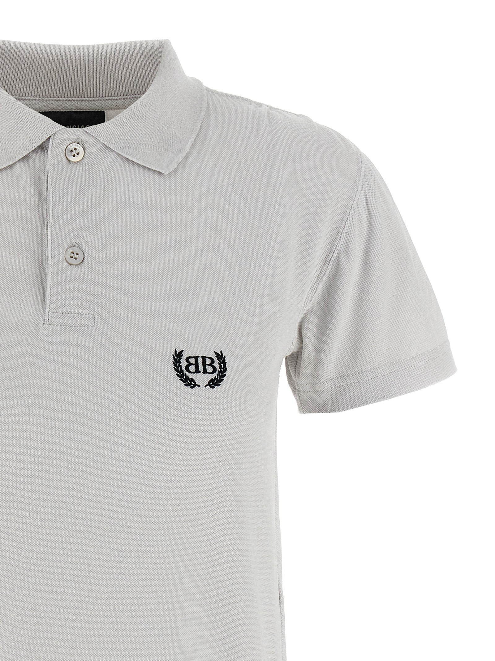 This Polo Shirt by Balenciaga for women in cotton gray presents a flawless silhouette, showcasing flawless detailing and a refined for a truly flawless aesthetic.