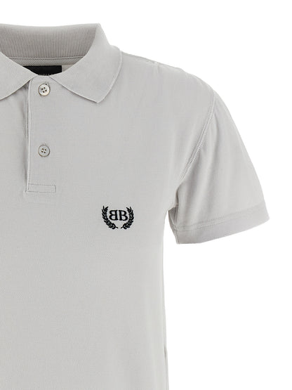 This Polo Shirt by Balenciaga for women in cotton gray presents a flawless silhouette, showcasing flawless detailing and a refined for a truly flawless aesthetic.