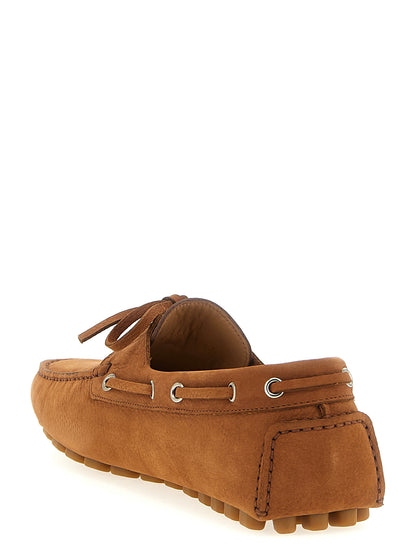 Loafer Slip-On Lace-Up Shoes by Valentino Garavani for men in calfskin leather brown & signature showcases a impeccable silhouette as V Logo Men's Calfskin Leather Loafer Slip-On Lace-Up Shoes, artfully designed with a impeccable and refined for a impeccable finish.