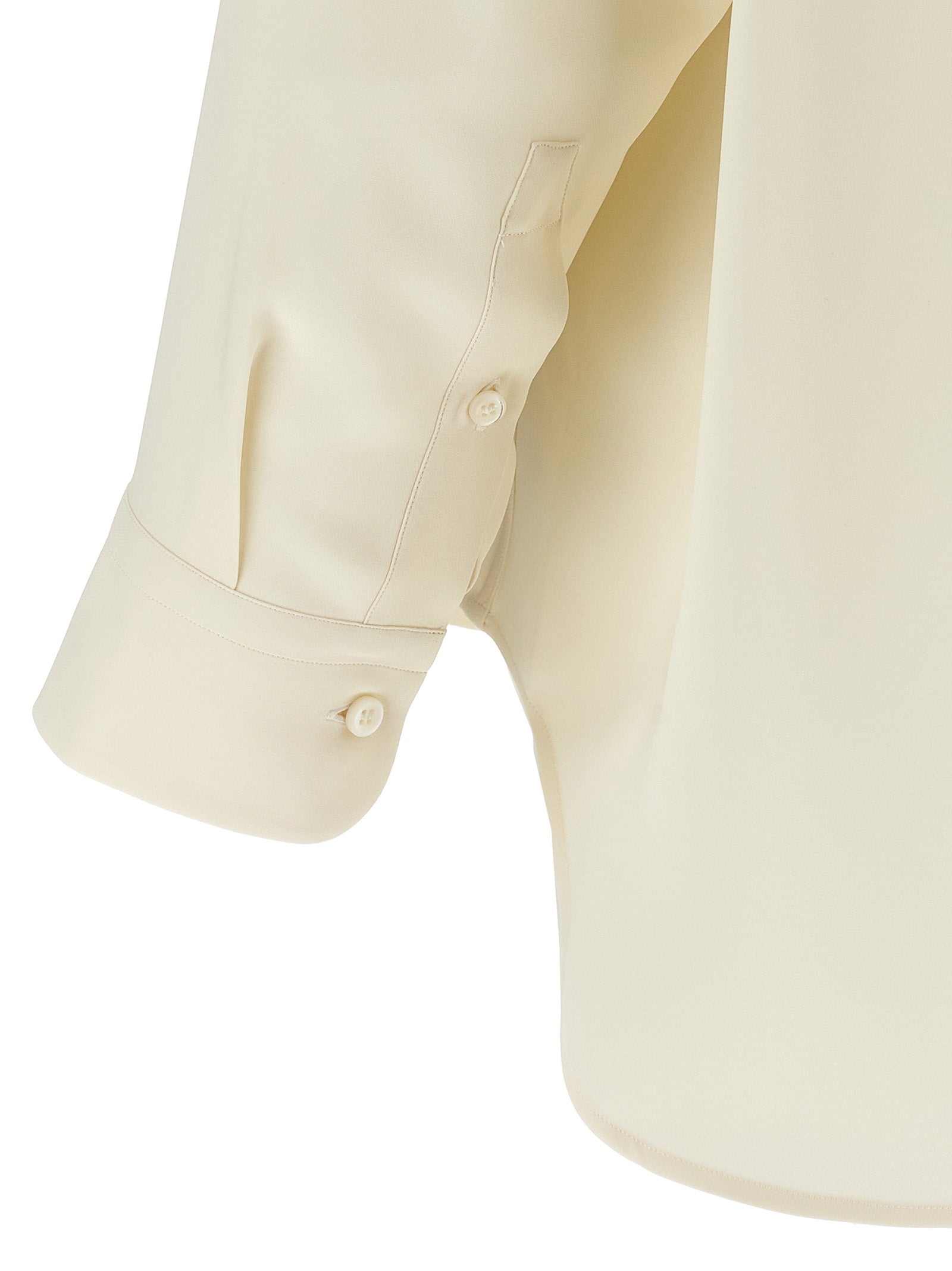 Blouse by Brioni for women in silk white, featuring a nuanced and nuanced for a sophisticated finish.