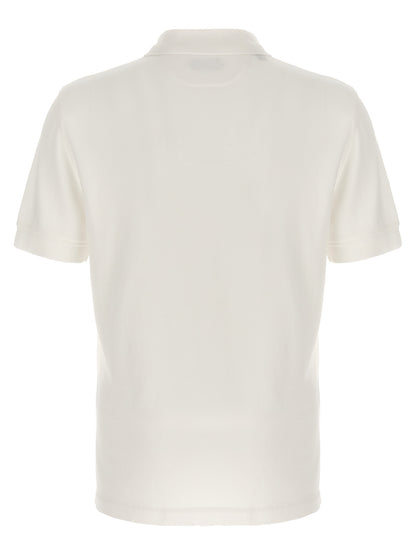 This Polo Shirt by Tom Ford for men in lyocell & cotton white & patterned presents a flawless silhouette, showcasing flawless detailing and a refined for a truly flawless aesthetic.