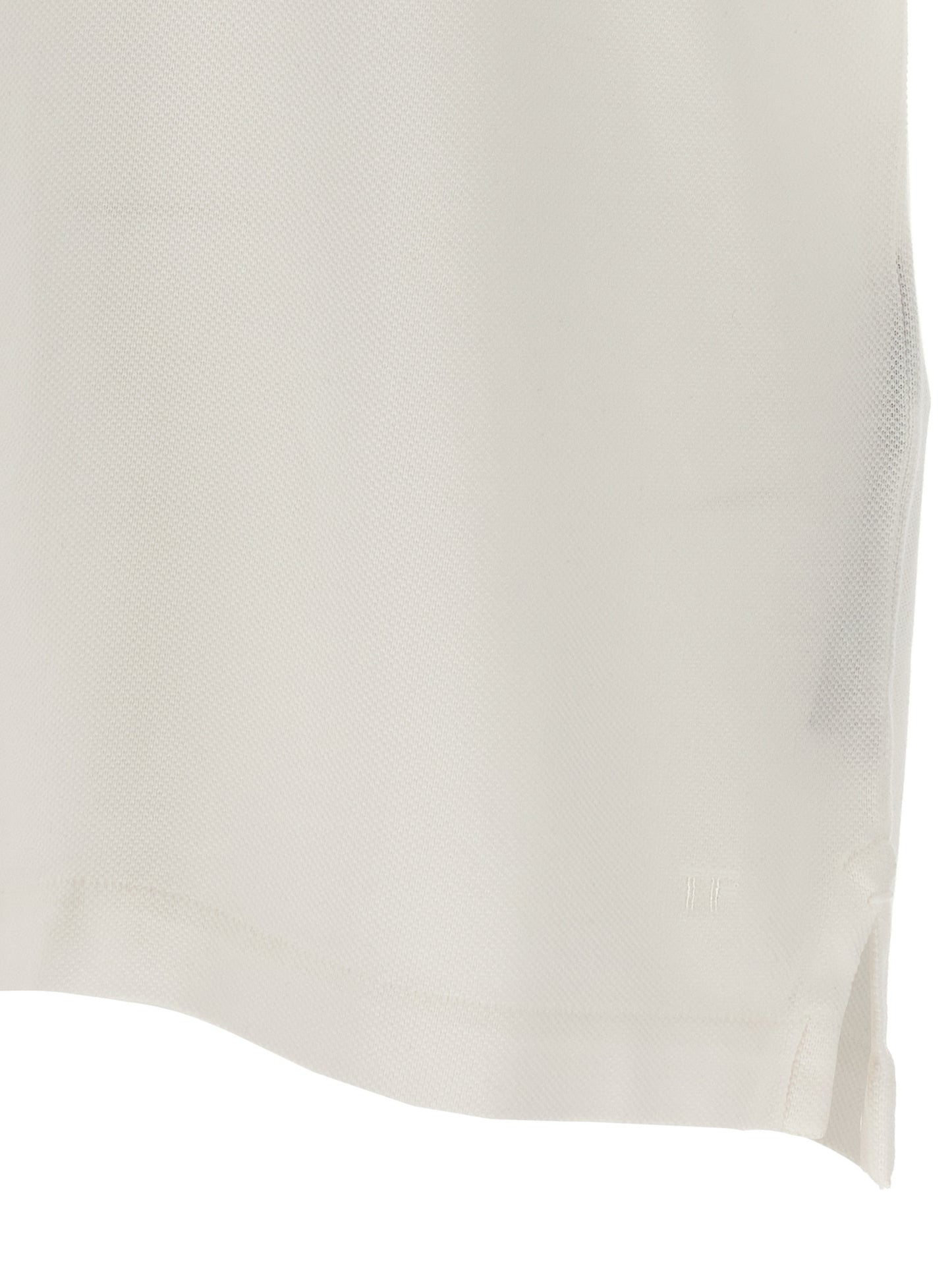 Polo Shirt by Tom Ford for men in lyocell & cotton white & patterned features a eye catching silhouette, showcasing a refined and for a eye catching finish.
